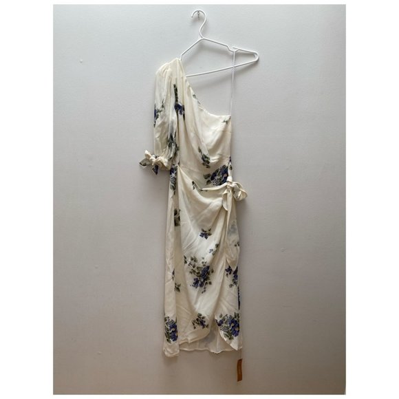 Reformation - Rainey White Floral Liberty Dress - Picture 4 of 9